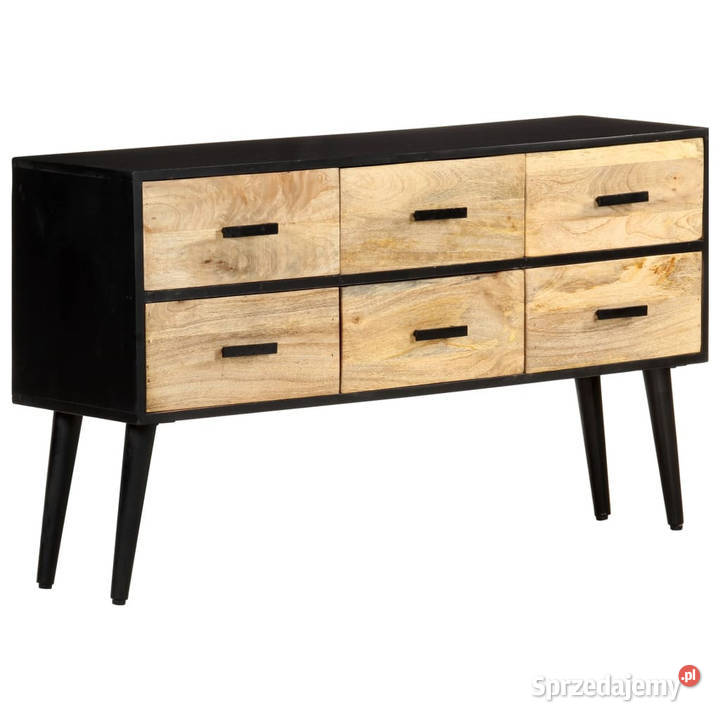 Szafka 110 x 33 x 64 lite drewno mango WM322678 mazowieckie Warszawa