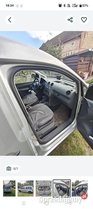 Volkswagen Caddy 16Tdi 2012 Brzozowiec