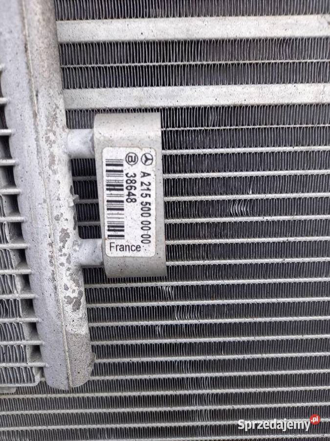 Chłodnica mercedes Sklasa W 220 nowe oryginalne łódzkie Łódź sprzedam