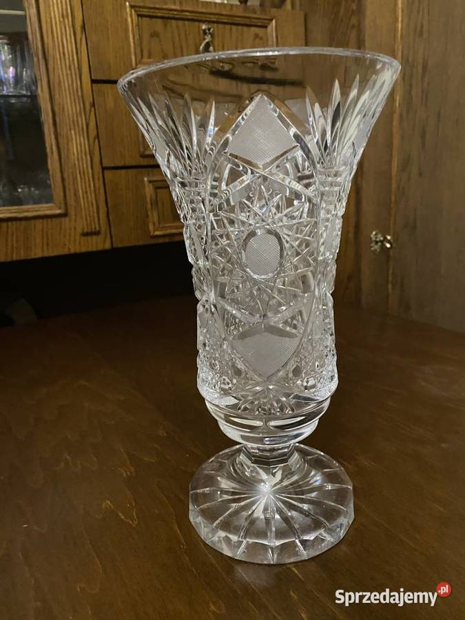Kryształ z PRL Duża Bomboniera Stargard sprzedam