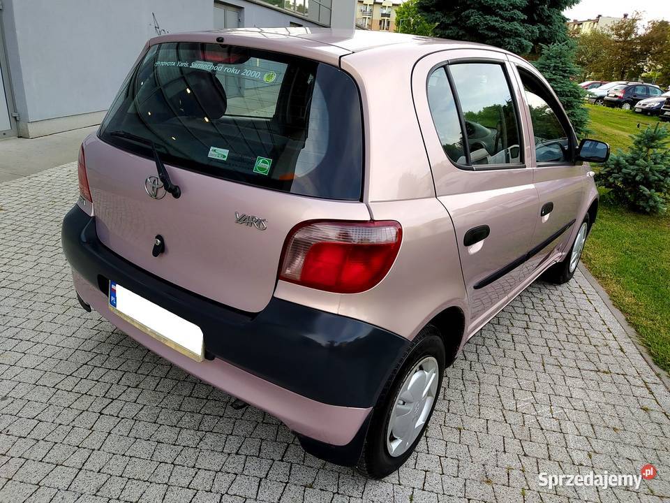 Toyota Yaris 10 2000 Salon 1 WŁaściciel W Jasło