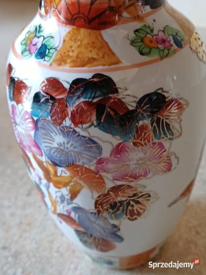 vintage chiński wazonik Nowy Targ