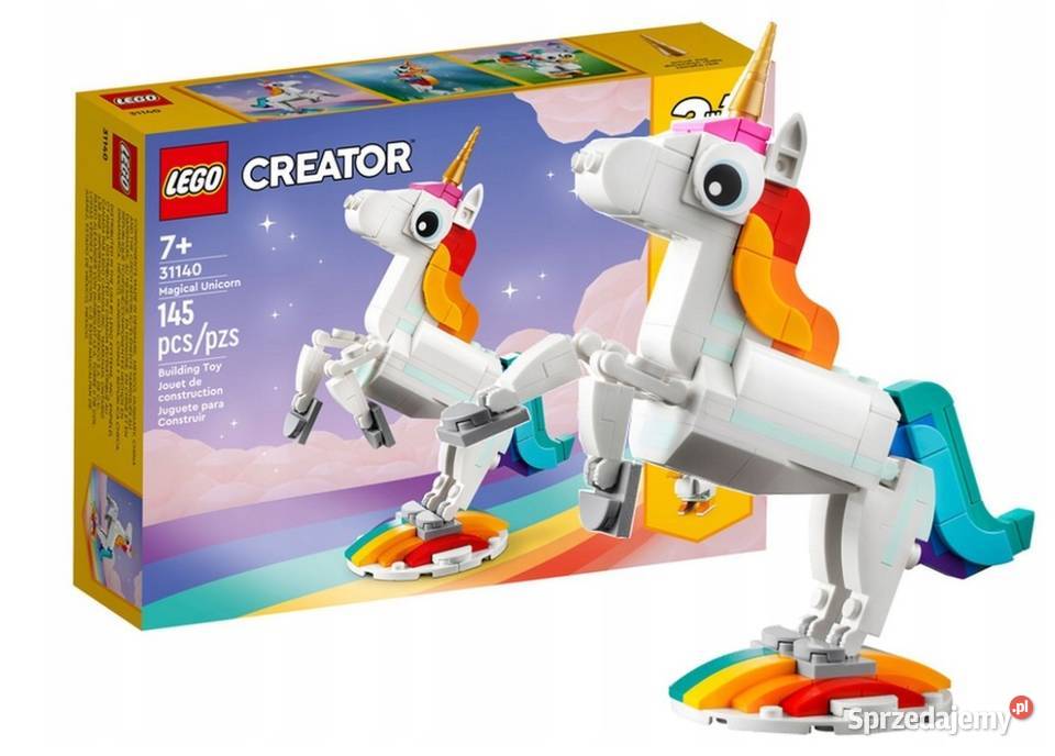 LEGO CREATOR 31140 Magiczny jednorożec 3w1 Lego Poznań sprzedam