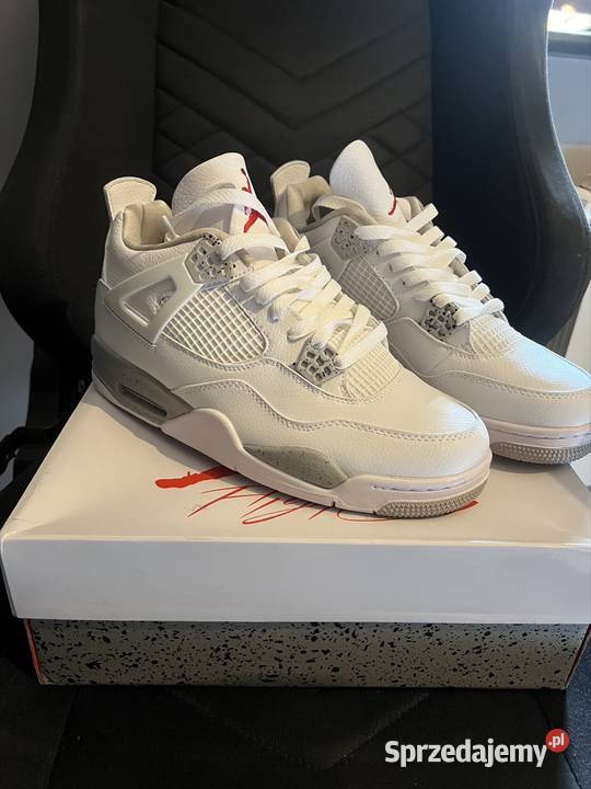 Nike Jordan 4 white oreo rozmiar 44 Kraków