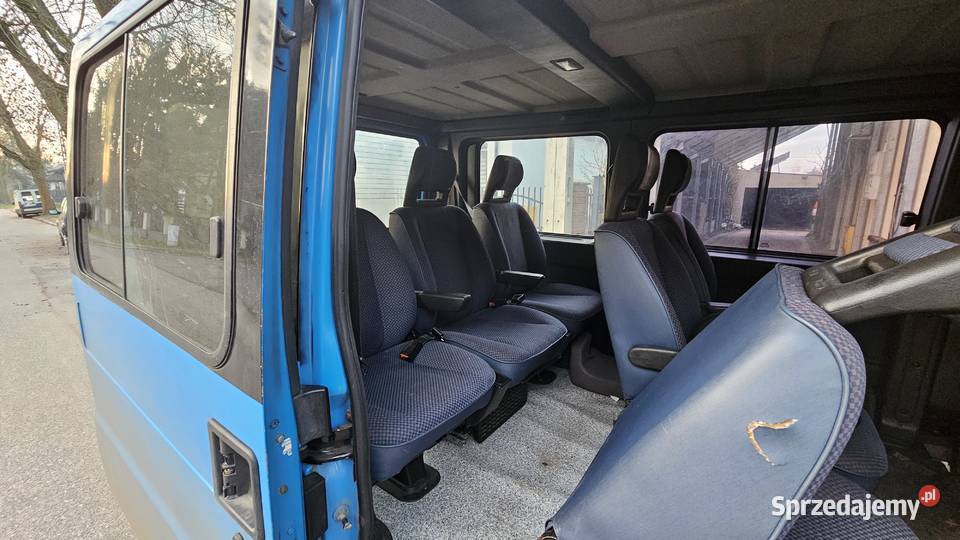 FIAT ducato Panorama 9 osób 495000km Łódź