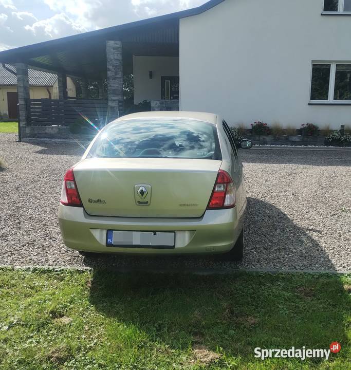 Renault Thalia Polski salon mały przebieg autoalarm Jabłonna Druga