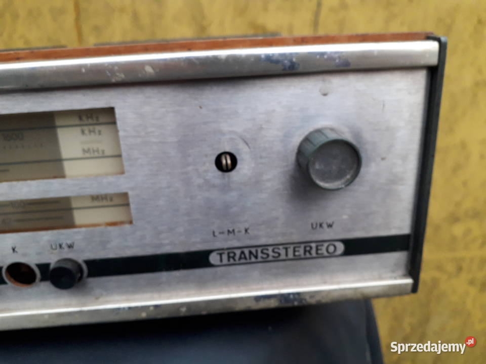 Radio vintage wzmacniaczamplituner Trans stereo Warszawa sprzedam