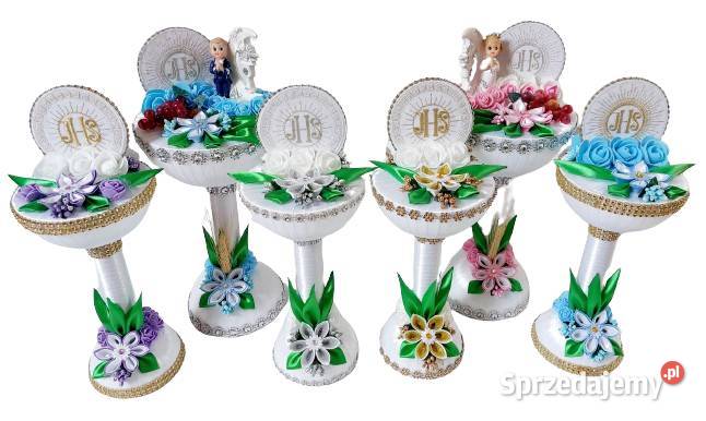 Kielich na komunię rękodzieło