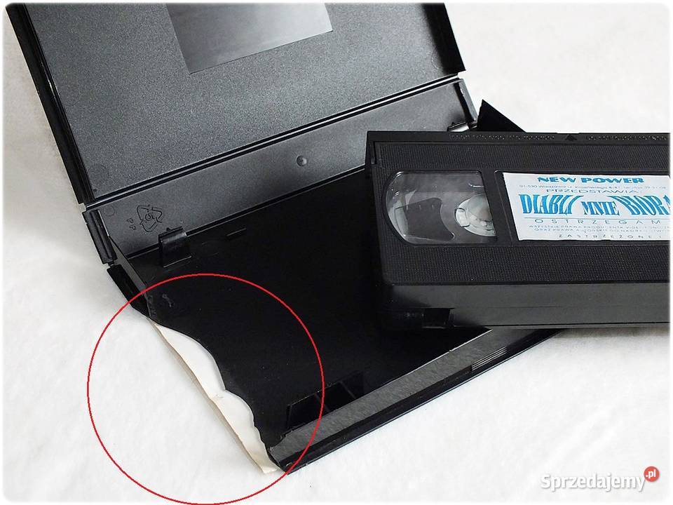 Kaseta VHS Diabli mnie biorą Film na Video Żary