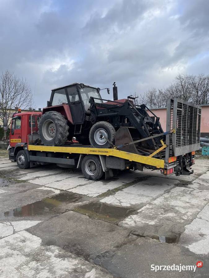 Usługi laweta do 12 ton transport maszyn Kępno