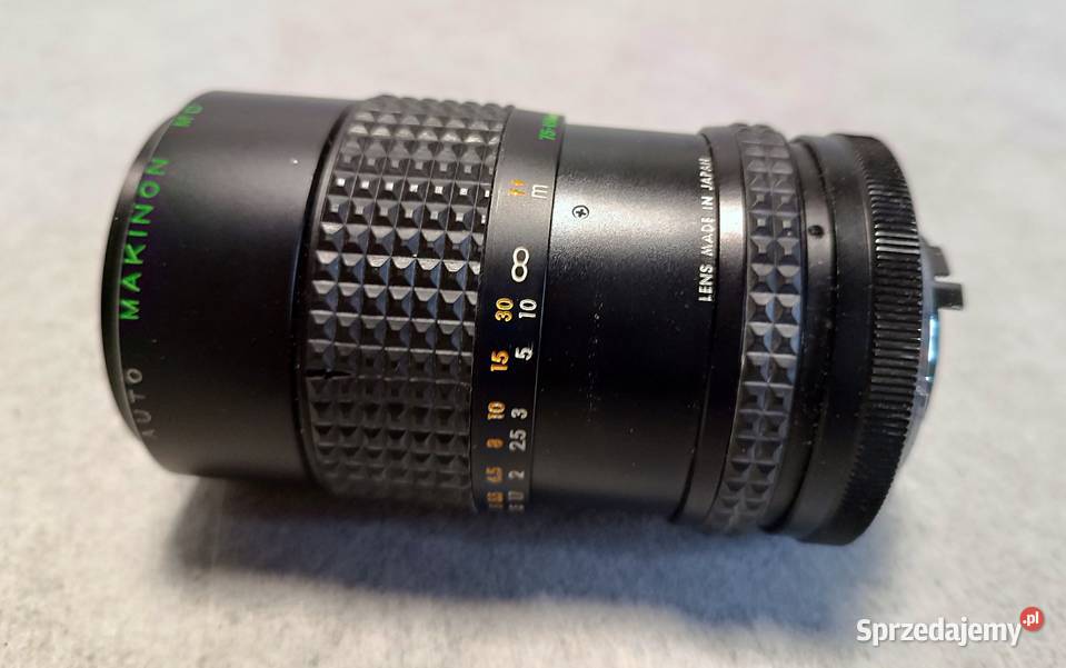 Obiektyw MAKINON ZOOM 145 F75150MM 810793 DIA Szczecin sprzedam
