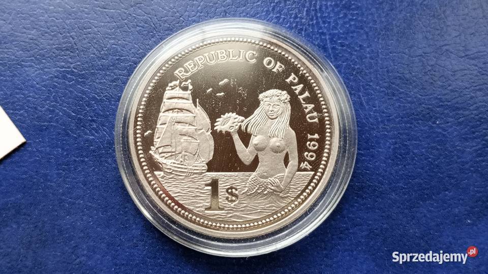 Stare monety 1 dolar 1994 Palau stan menniczy Lesko