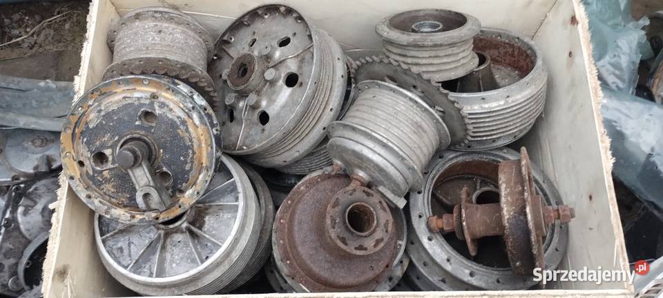 Piasty kół do motocykli z epoki PRL Nowy Sącz