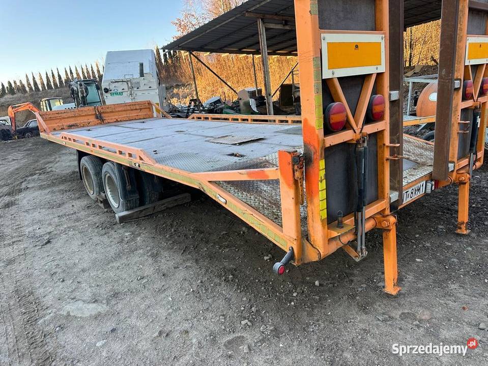 Przyczepa Dwuosiowa Ładowność 7 Ton TTH105 Tymowa