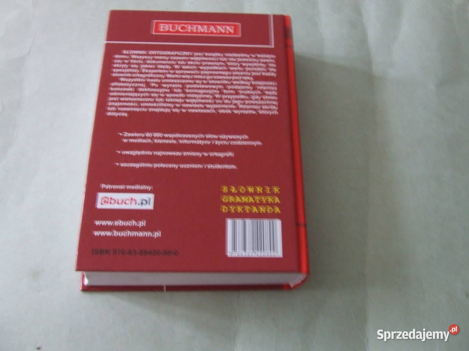 Słownik ortograficzny 3 w 1 Buchmann Oborniki Śląskie