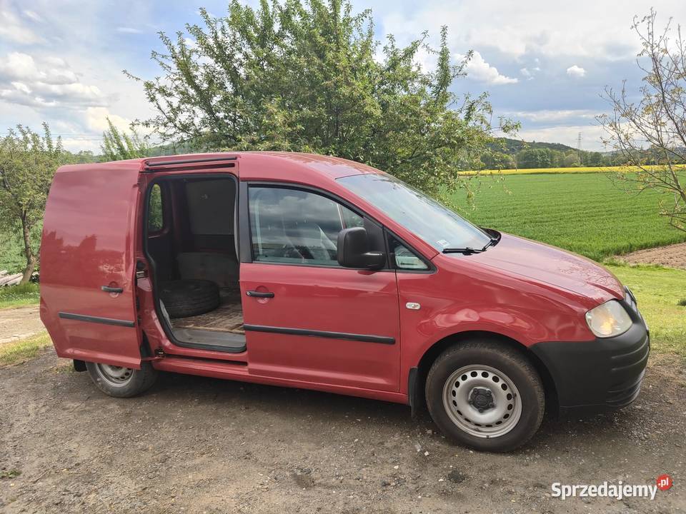 Volkswagen Caddy 2008r 20 TDI Zarejestrowany małopolskie Wielka Wieś