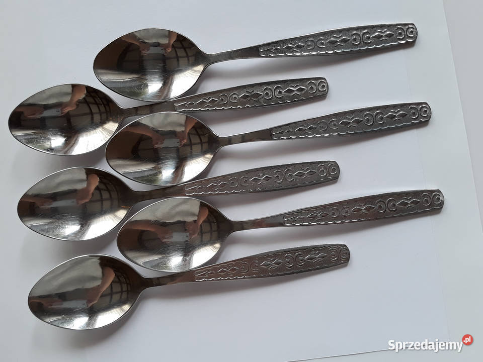 Łyżki obiadowe 4 wz KASZUBSKI Gerlach sztućce Dąbrowa Górnicza