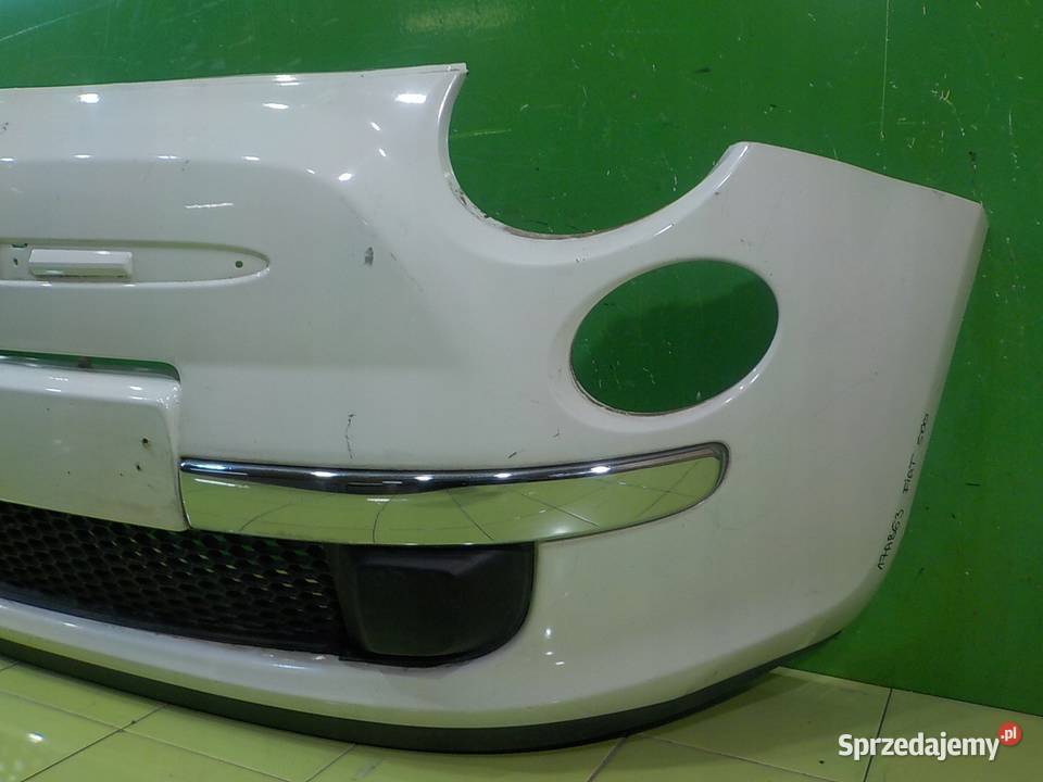 FIAT 500 09 B 12r 3D zderzak przod