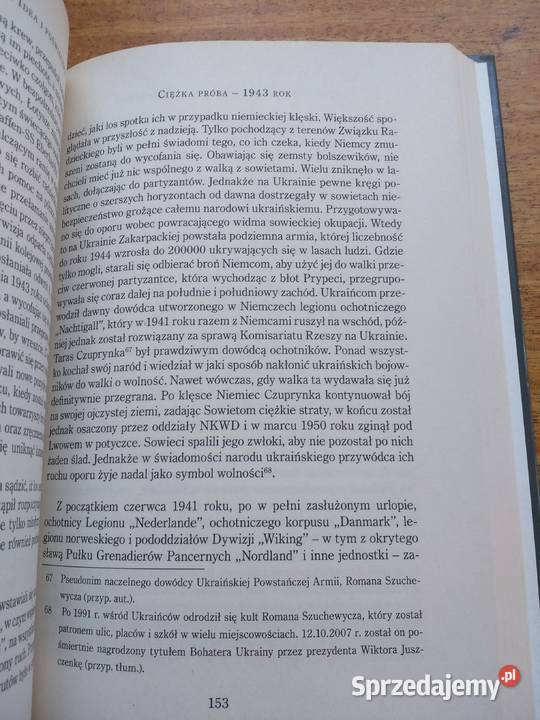 Ochotnicy WaffenSS Idea i poświęcenie Steiner Rok wydania 2010