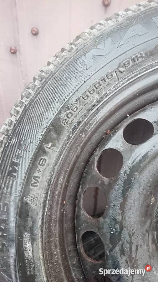 Komplet kół stalowe Passat B6 oryginalne