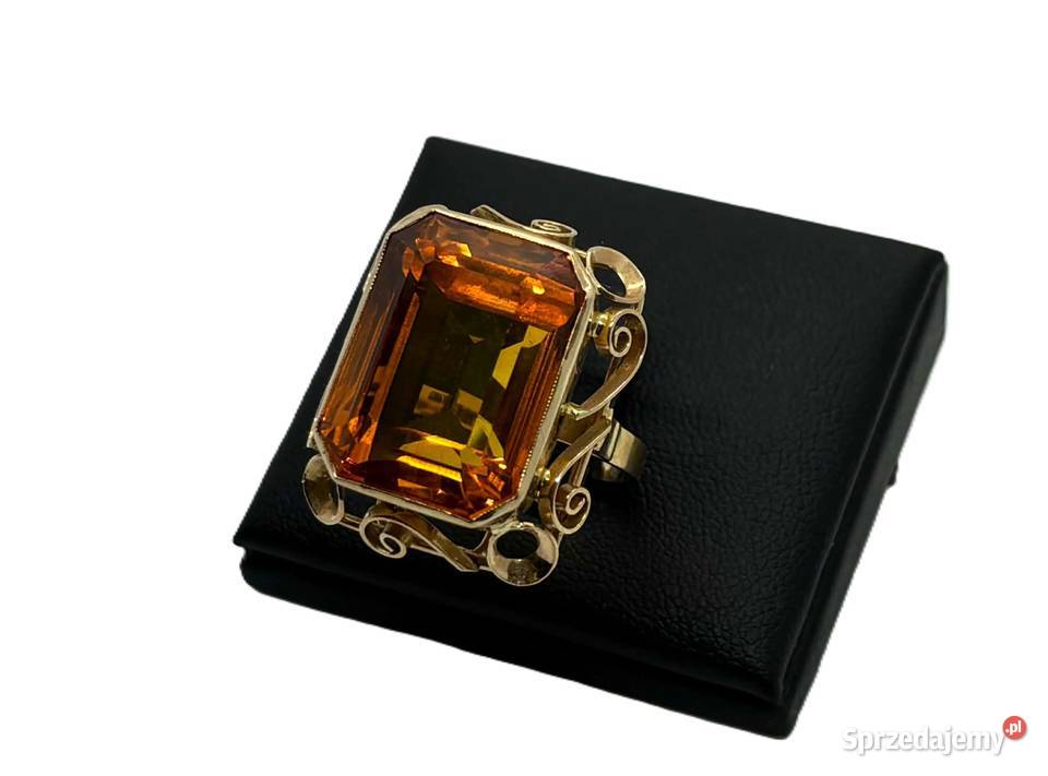 Złoty Pierscionek pr 585 1218g R17 złoto Elbląg