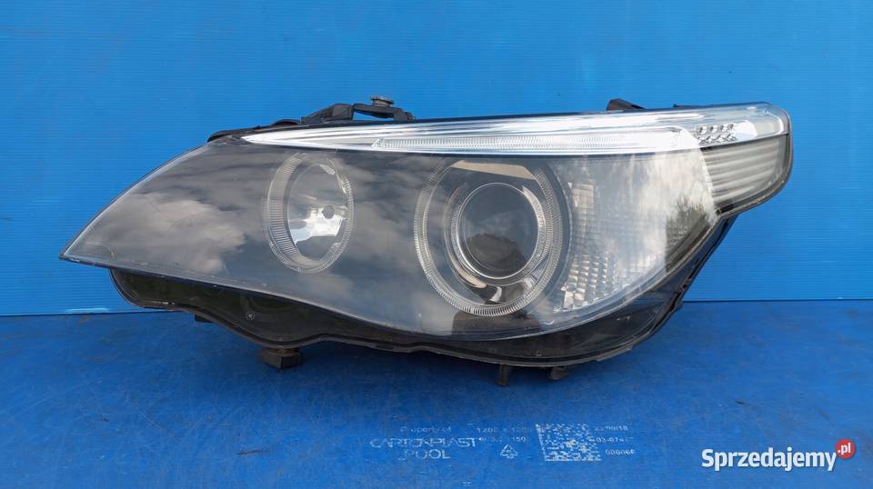 LAMPA LEWY PRZÓD EU XENON BMW 5 E60 E61 osobowe
