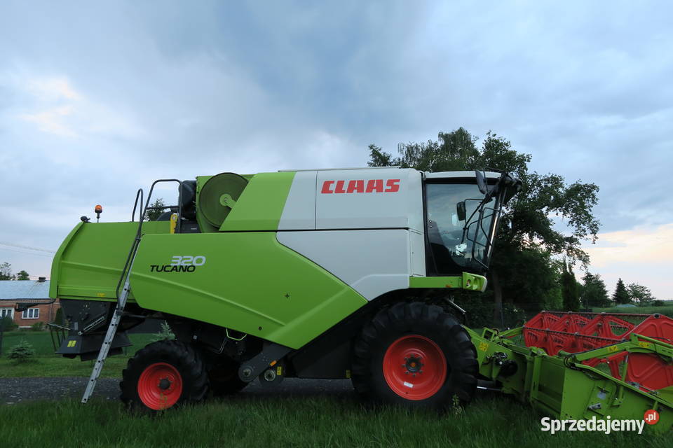 Claas Tucano 320 2016r 605MTH Salon Polska nieuszkodzony Zbożowe