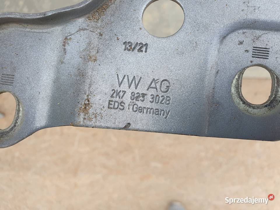VW CADDY V 2K7 ZAWIAS MASKI PRAWY 2K7823302 sprzedam
