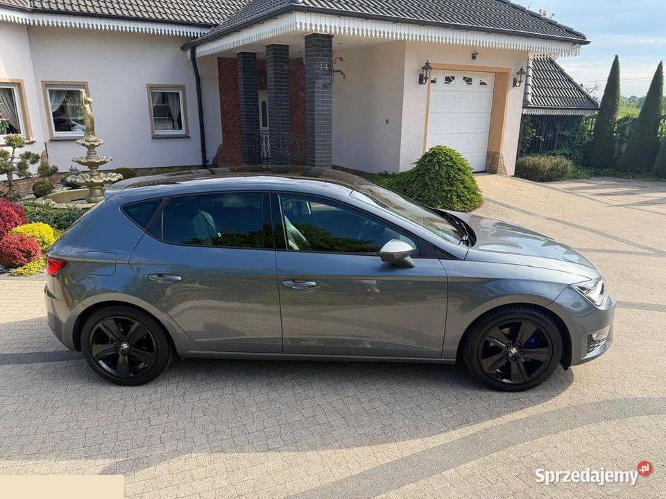 Seat Leon 20 TDI DPF Ecomotive DSG FR 150 2014r Krotoszyn