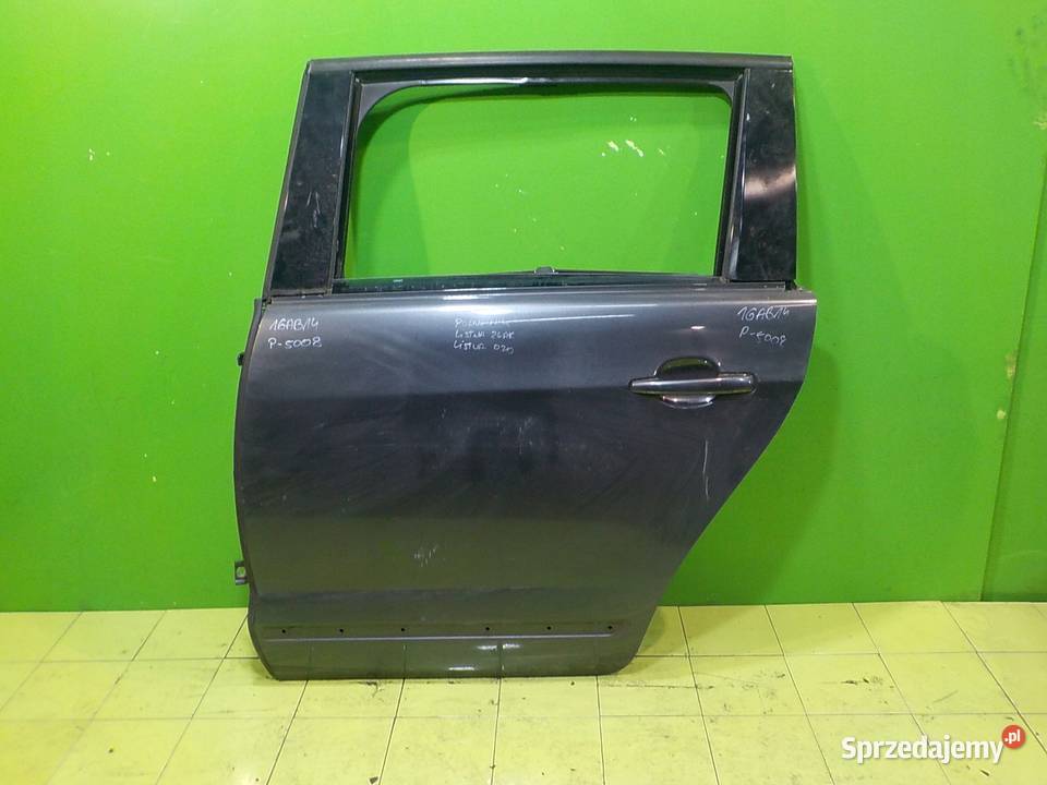 PEUGEOT 5008 I 10r 5D drzwi lewe tyl Suków
