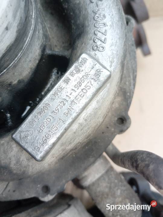 Turbosprężarka renault master 23 dci biturbo sprzedam