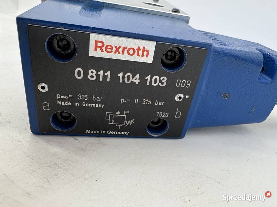 Rexroth 0811104103 Zawór bezpieczeństwa