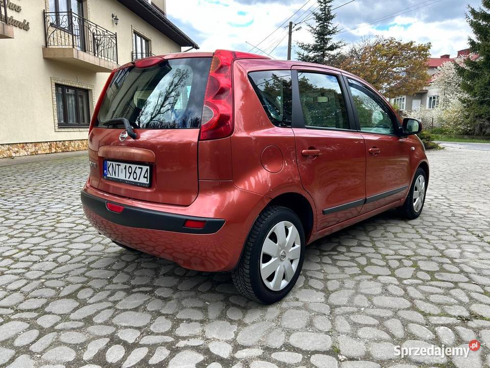 Nissan Notę 14 Benzyna 2006r Salon Polska benzyna Samochody osobowe Rzeszów