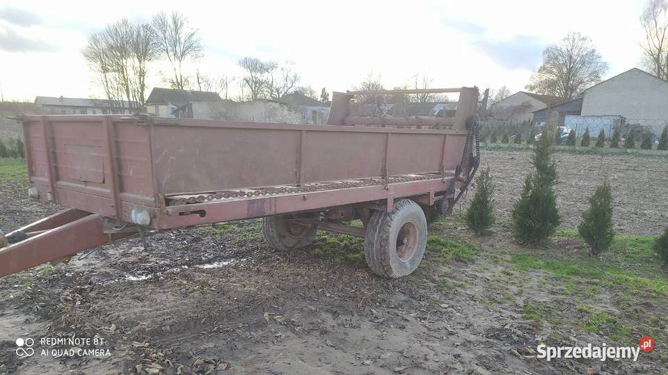 Rozrzutnik obornika jedno osiowy stan nieuszkodzony Bełżyce