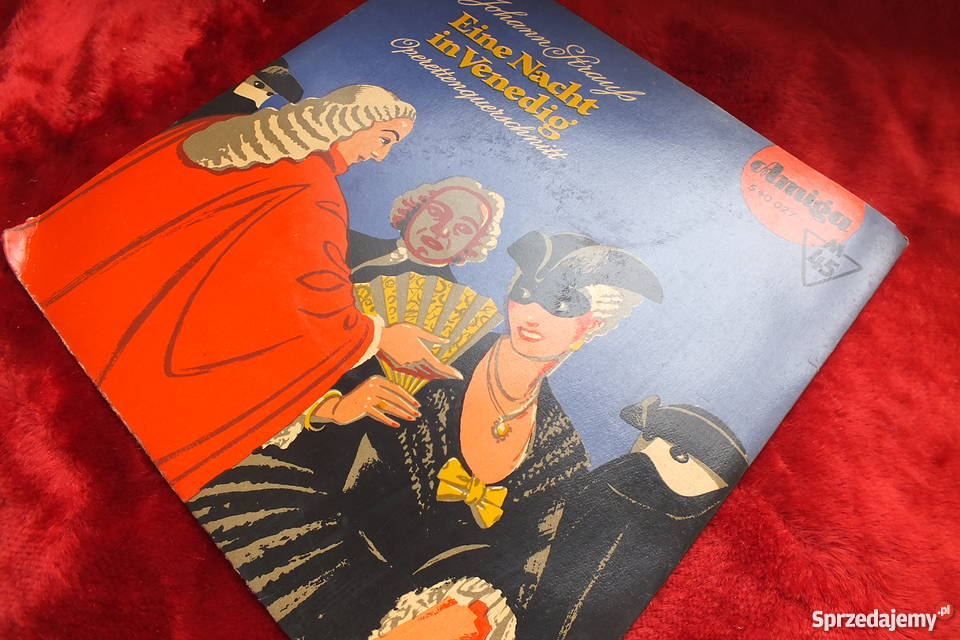 Płyta winylowa szelakowa JStraus musyka płyta winylowa