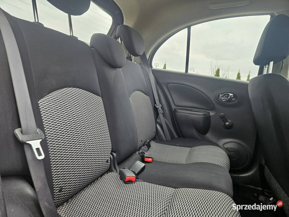 Nissan Micra 12i 80 Zadbany SerwisRata450 K13 podgrzewane fotele Śrem