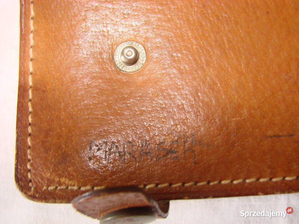 skórzany mapnik PZPATiR Militaria