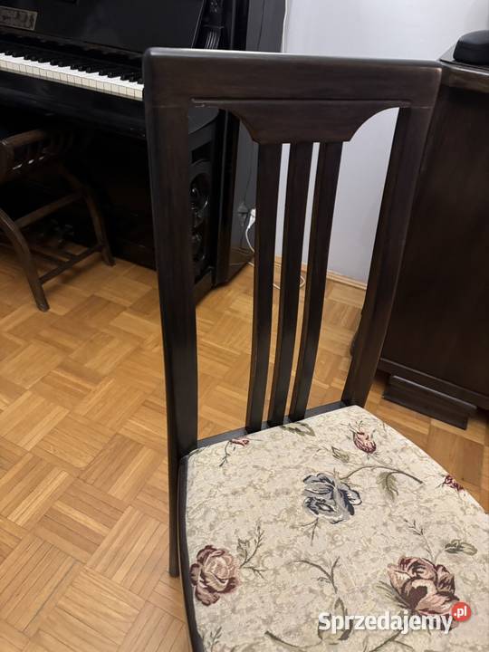 Stół drewniany z 4 krzesłami Warszawa