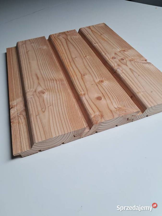 Elewacja romb deska modrzew Biskupice