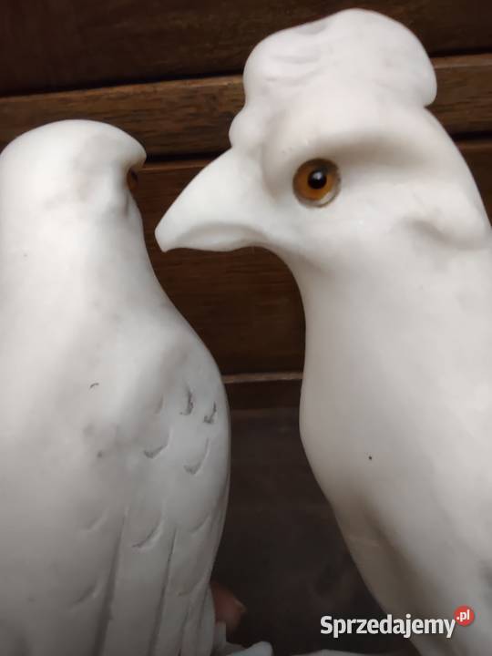 Stara Rzeźba Ptaki Marmur wielkopolskie Gniezno