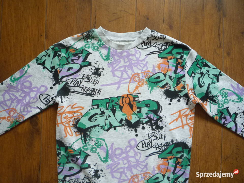 HM 134140 Bluza kolorowa True Gamer H&M Bluzy zachodniopomorskie Szczecin