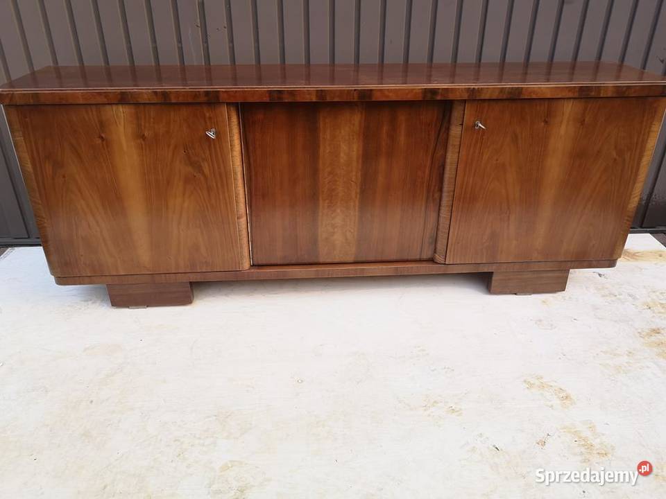 Komoda ARTDECO RTV Niska Orzech 182 Zgrabna Swarzędz