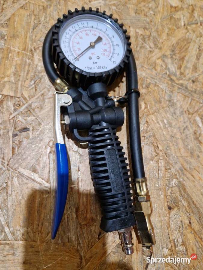 PISTOLET DO POMPOWANIA MANOMETR PROFESJONALNY Głogowa