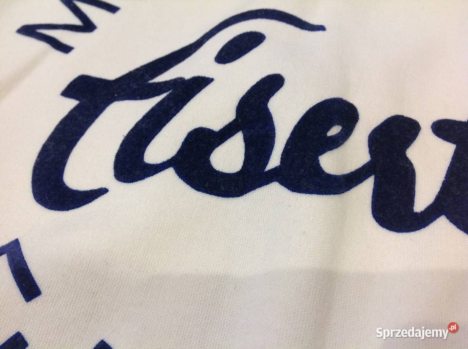 Biała Bluza dresowa Sportowa r L Odzież sportowa Nowa Sól