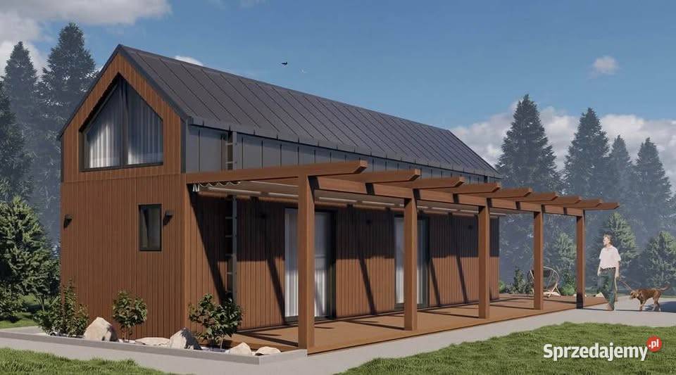 Dom Modułowy 50 m2 do przeniesiania wolnostojący Gdańsk sprzedam