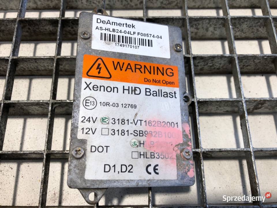 PRZETWORNICA XENON VOLVO FH 3181VT162B2001 MODUŁ podkarpackie