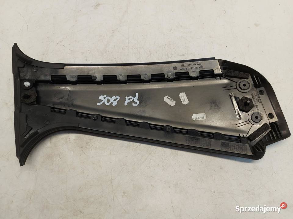 PEUGEOT 508 II Osłona słupka środkowego prawa