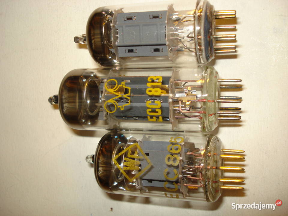 Lampy ECC83 ECC813 ECC865 ze starych zapasów NOS sprzedam