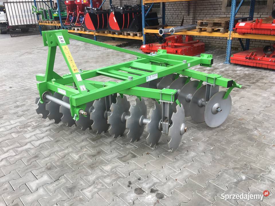 Brona talerzowa Pavo 20 BOMET Strumyk Dexwal Rolnictwo podlaskie