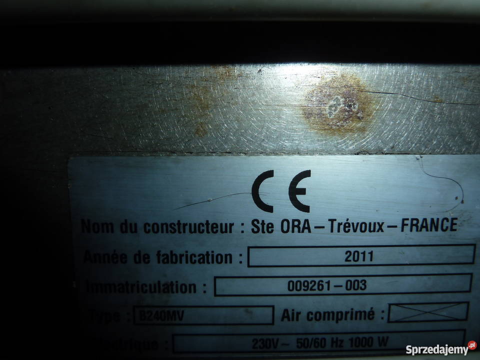 Zgrzewarka do tacek B240 Gastronomia Sulejówek